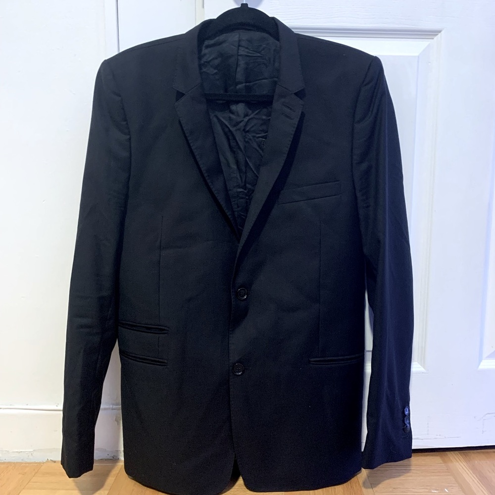 Men's The Kooples Slim-Fit Black Blazer